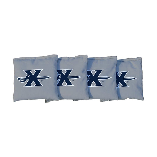 Xavier University Musketeers Grey Cornhole Bags