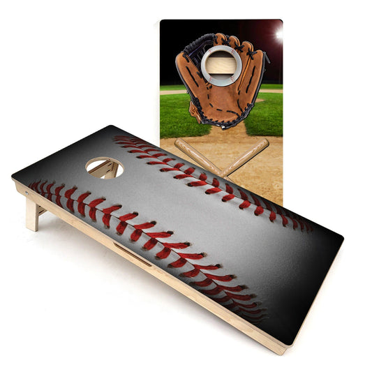 Baseball & Bats All-Weather Cornhole Boards