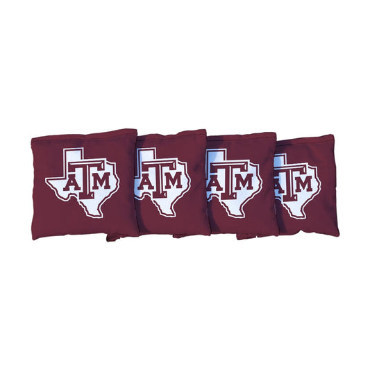 Texas A&M University Aggies Maroon Cornhole Bags