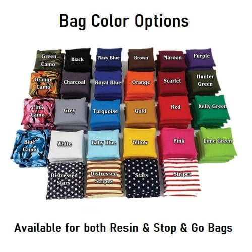 resin bag color options
