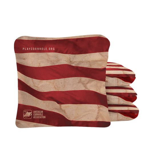 Cloth American Flag Synergy Pro Red Cornhole Bags