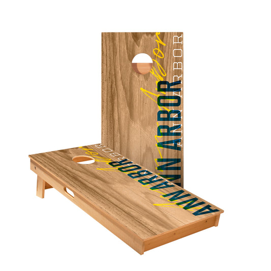 Ann Arbor Gameday Cornhole Boards