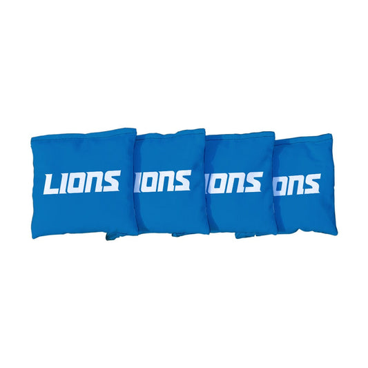 Detroit Lions NFL Football Blue Cornhole Bags