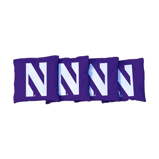 Northwestern Wildcats Purple Cornhole Bags