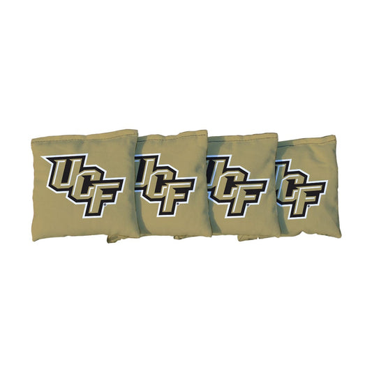 University of Central Florida UCF Knights Gold Cornhole Bags
