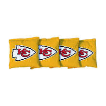 Kansas City Chiefs NFL Football Yellow Cornhole Bags
