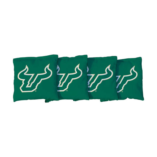 South Florida Bulls Green Cornhole Bags