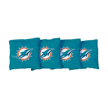 Miami Dolphins NFL Football Teal Cornhole Bags
