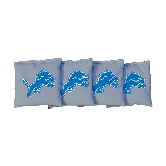Detroit Lions NFL Football Grey Cornhole Bags