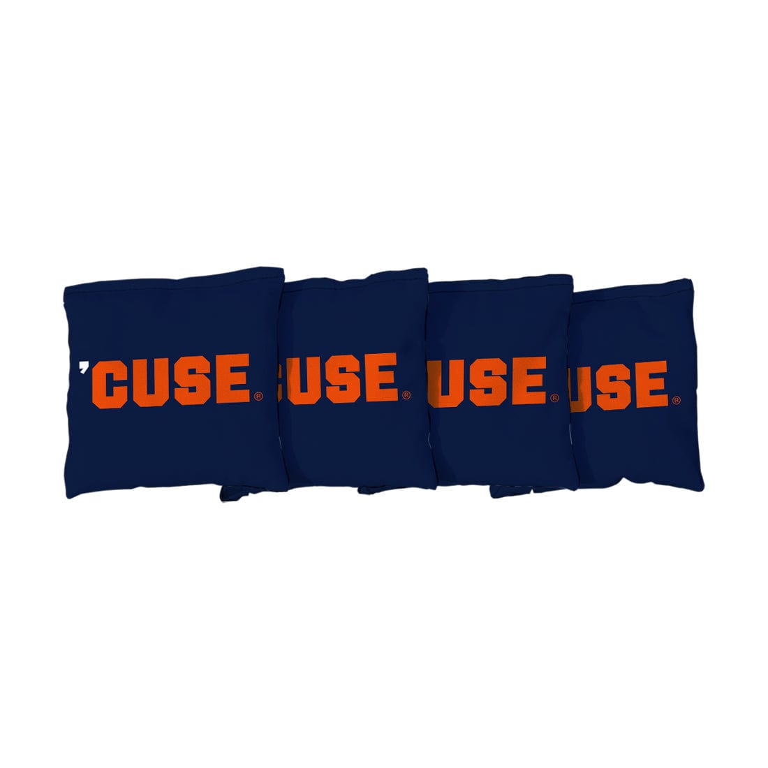 Syracuse Navy Cornhole Bags