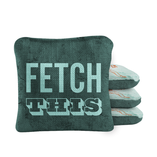Go Fetch Synergy Pro Teal Cornhole Bags