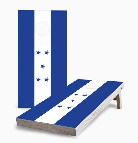 Honduran Flag Cornhole Boards