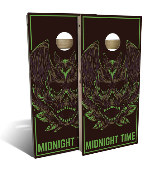 Midnight Time Cornhole Boards