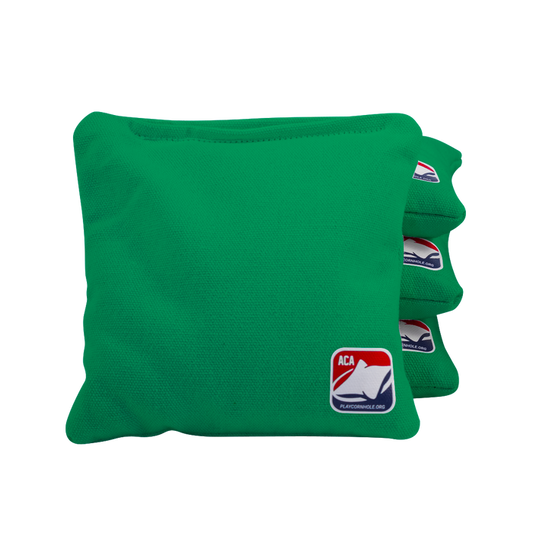 Kelly Green ACA Regulation Cornhole Bags