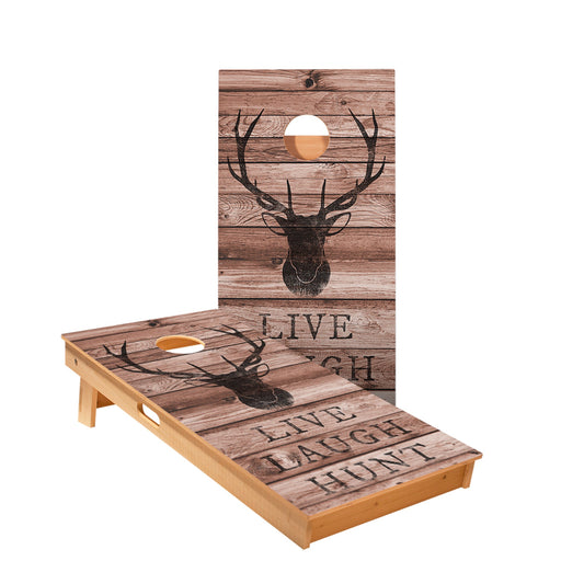 Live Laugh Hunt Cornhole Boards