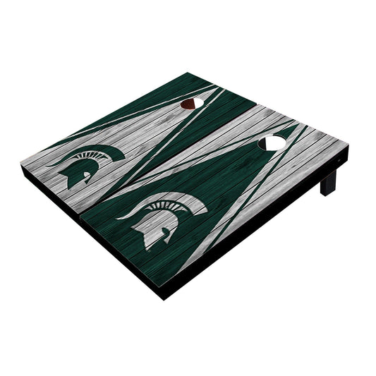 Michigan State Spartans Alternating Triangle Cornhole Boards