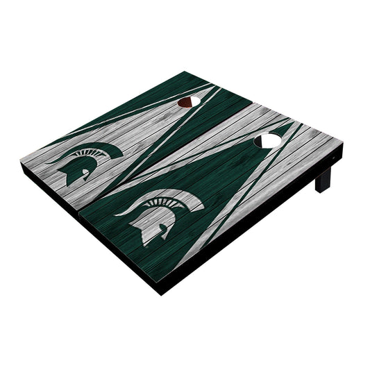 Michigan State Spartans Alternating Triangle All-Weather Cornhole Boards