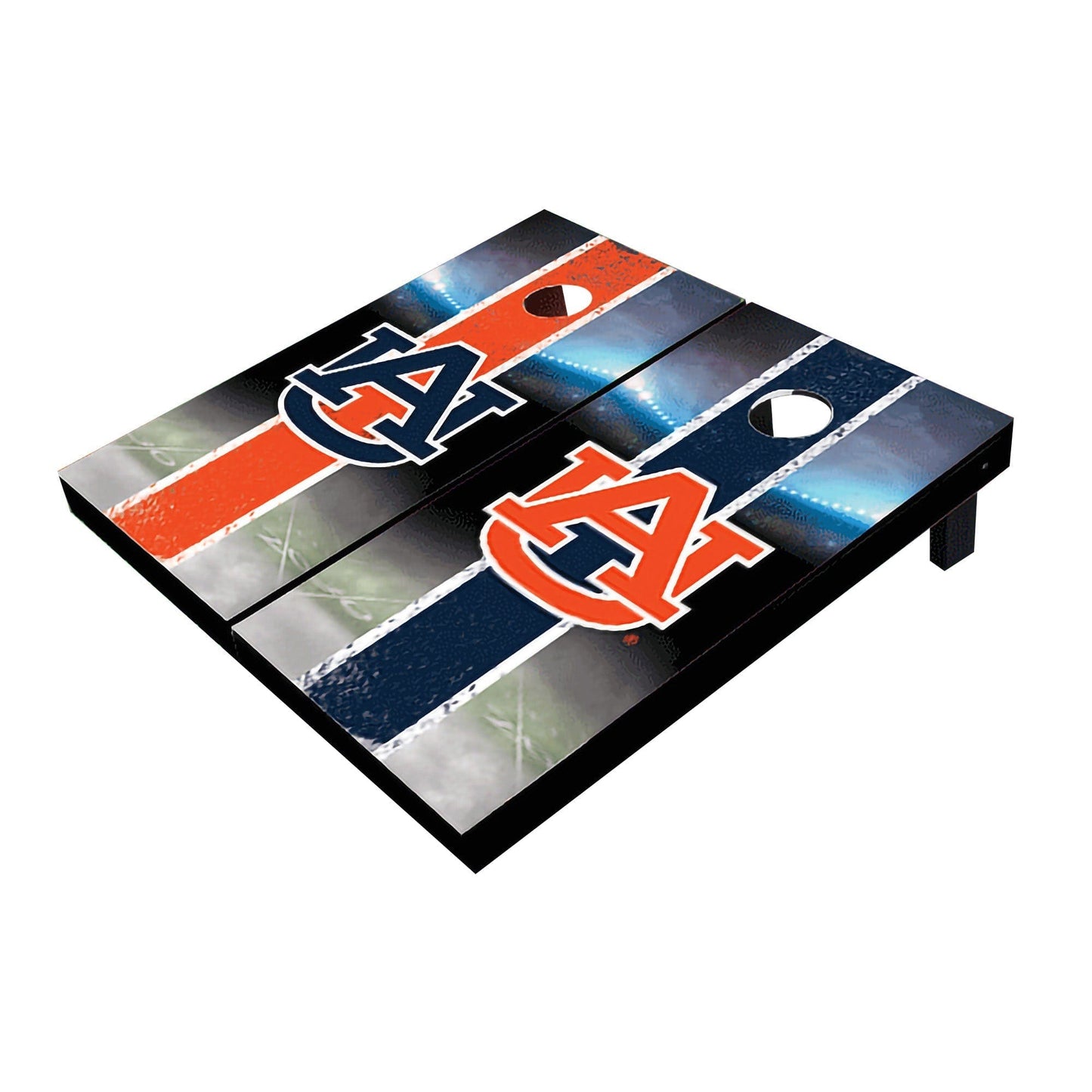 Auburn Tigers Field Long Stripe Alternating All-Weather Cornhole Boards