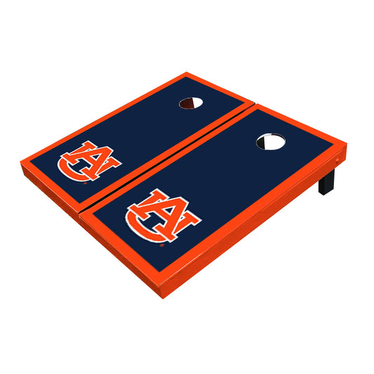 Auburn Tigers Navy Matching Border Cornhole Boards