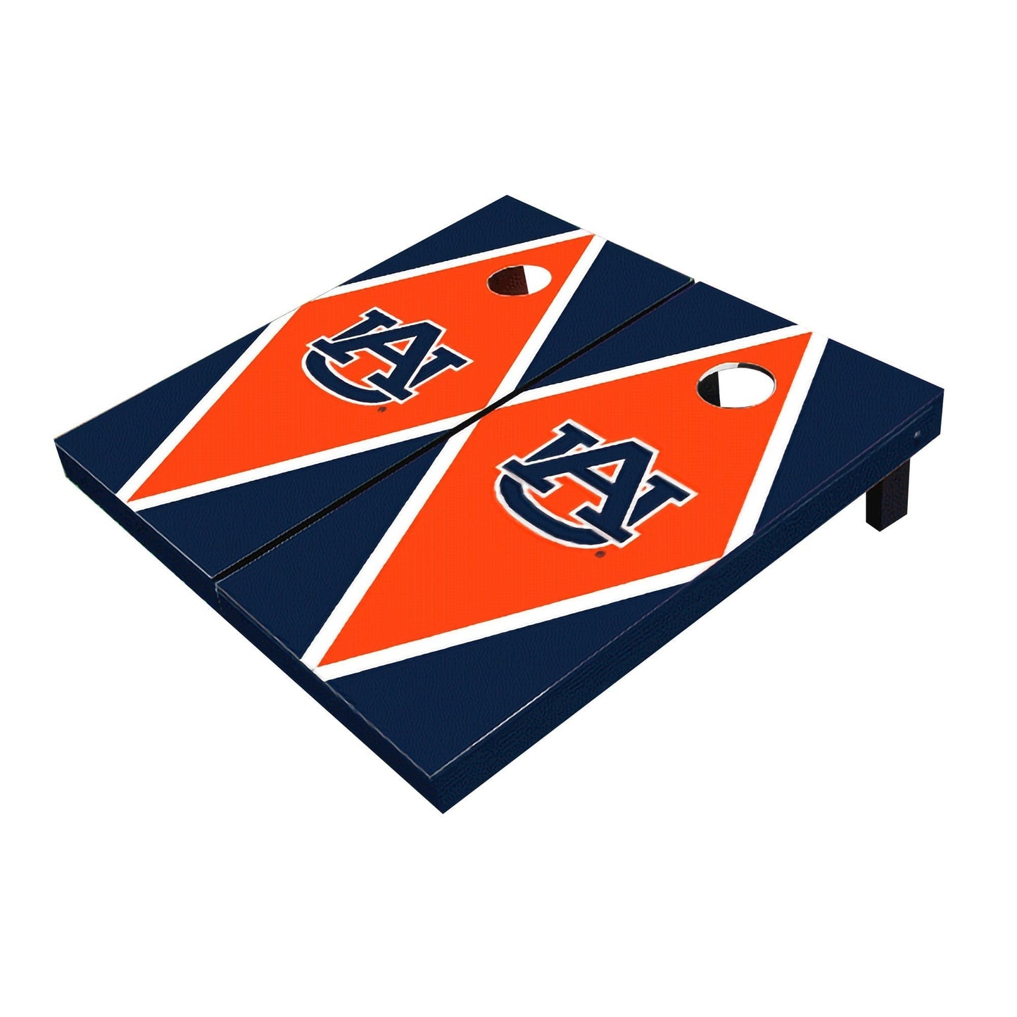 Auburn Tigers Orange And Navy Matching Diamond All-Weather Cornhole Boards