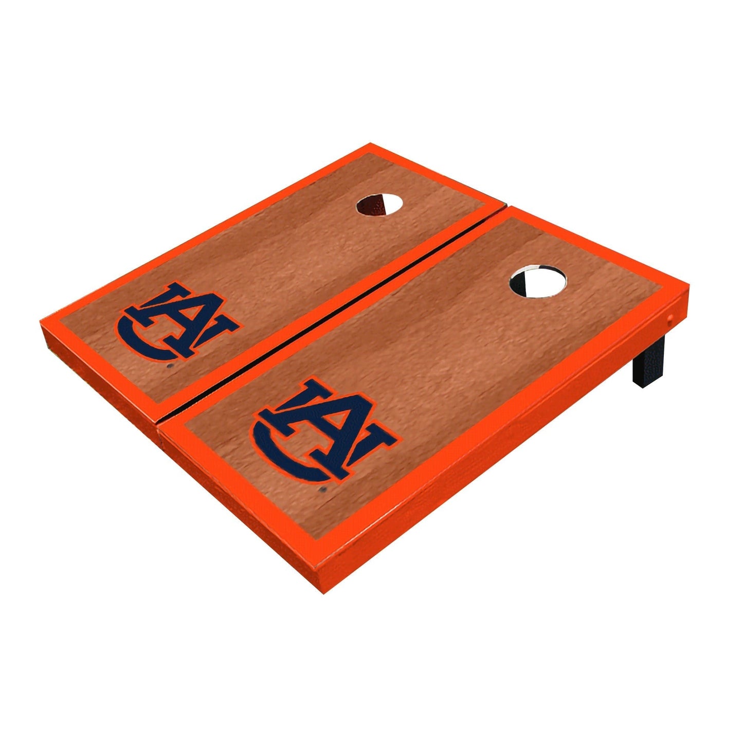 Auburn Tigers Orange Rosewood Matching Borders All-Weather Cornhole Boards