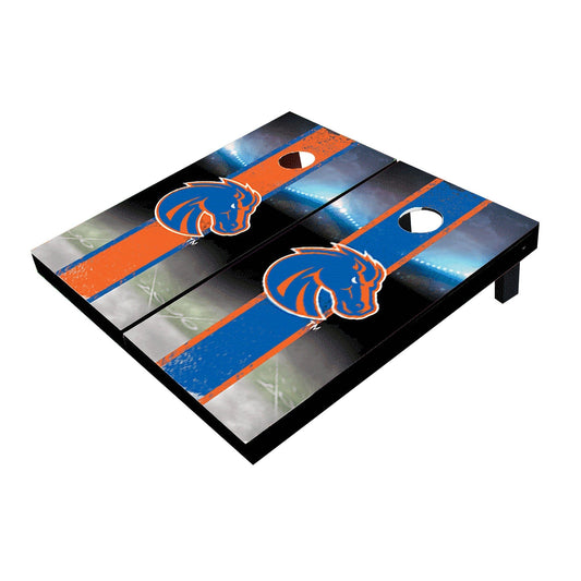 Boise State Broncos Field Long Stripe Alternating All-Weather Cornhole Boards