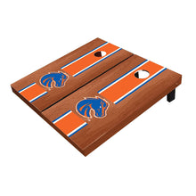Boise State Broncos Orange Rosewood Matching Long Stripe All-Weather Cornhole Boards
