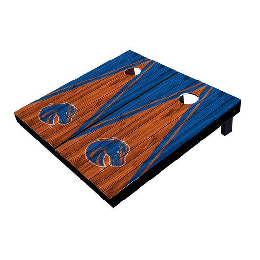 Boise State Broncos Orange And Royal Matching Triangle Cornhole Boards