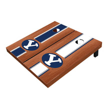 Brigham Young BYU Cougars Rosewood Alternating Long Stripe All-Weather Cornhole Boards
