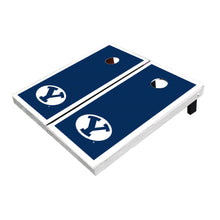 Brigham Young BYU Cougars Navy Matching Border All-Weather Cornhole Boards
