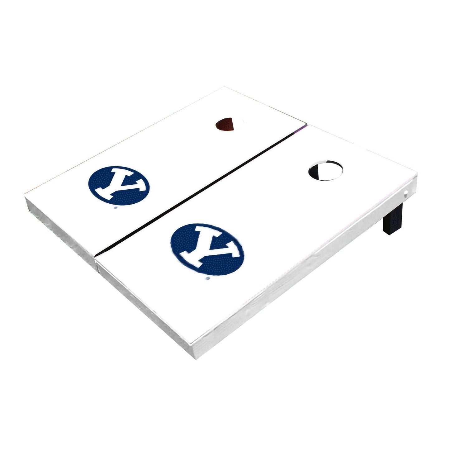Brigham Young BYU Cougars White Matching Solid All-Weather Cornhole Boards