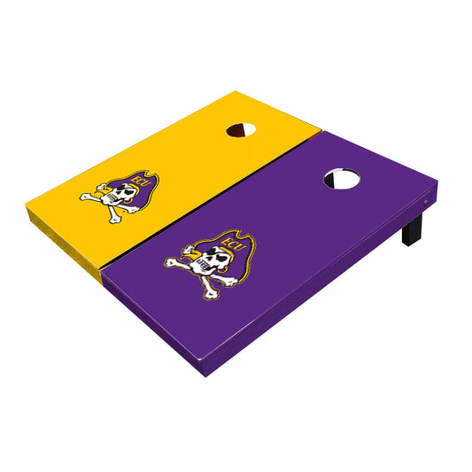 Eastern Carolina ECU Pirates Alternating Solid Cornhole Boards