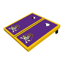 Eastern Carolina ECU Pirates Purple Matching Border All-Weather Cornhole Boards

