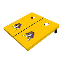 Eastern Carolina ECU Pirates Yellow Matching Solid All-Weather Cornhole Boards
