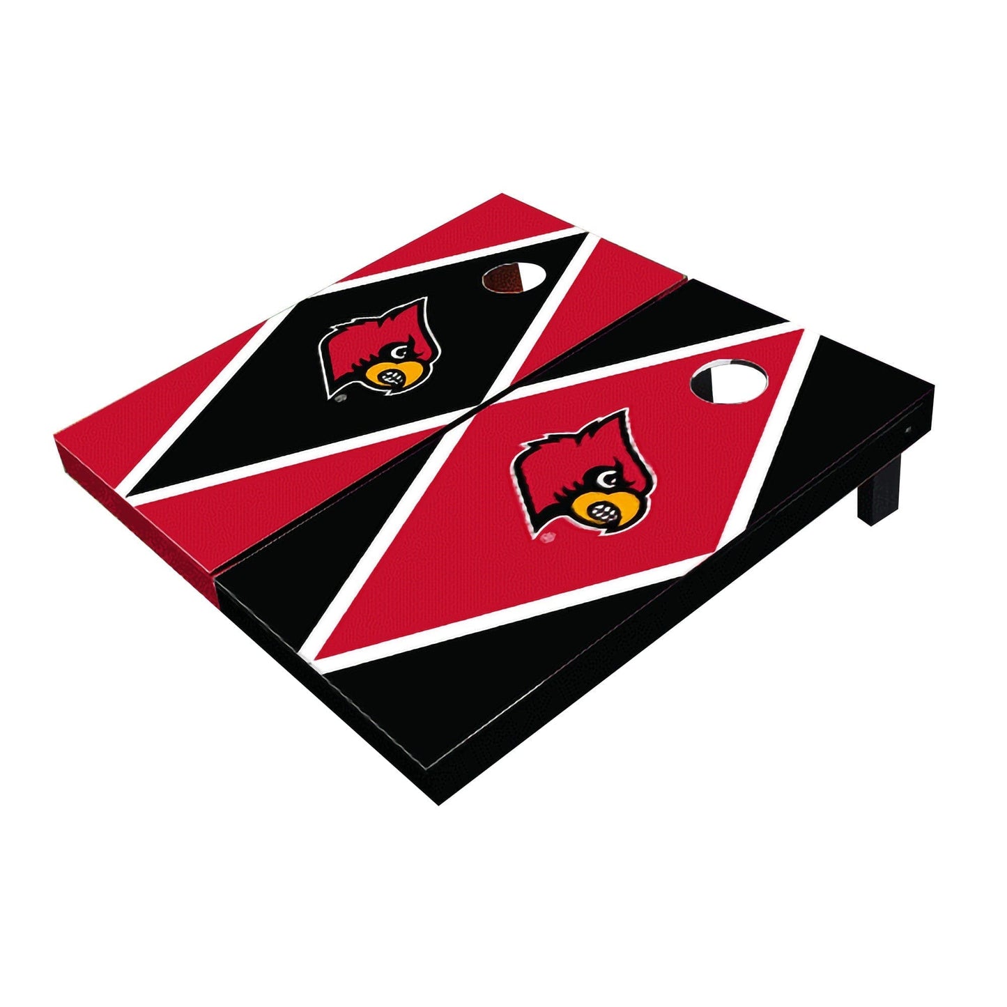 Louisville Cardinals Alternating Diamond All-Weather Cornhole Boards