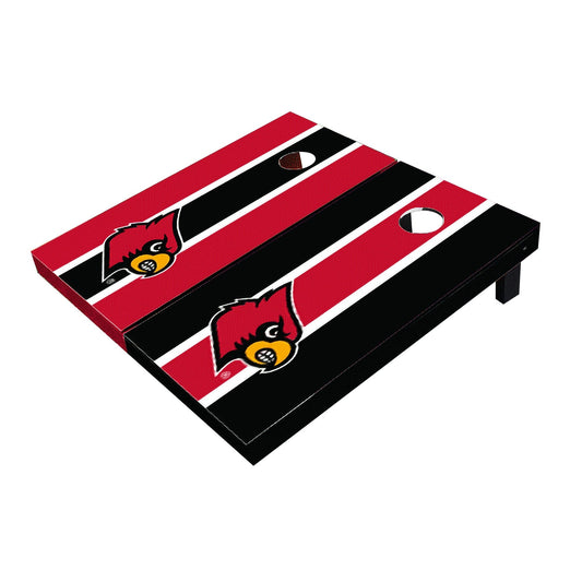 Louisville Cardinals Alternating Long Stripe Cornhole Boards