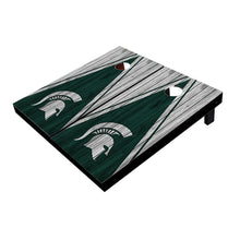 Michigan State Spartans Hunter And White Matching Triangle All-Weather Cornhole Boards
