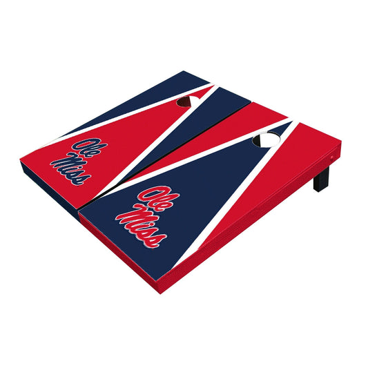 Ole Miss Rebels Alternating Triangle All-Weather Cornhole Boards