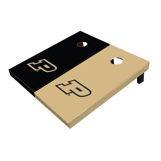 Purdue Boilermakers Alternating Solid Cornhole Boards
