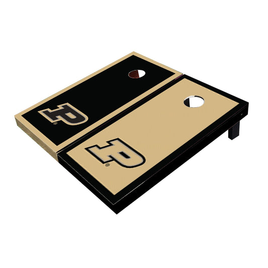 Purdue Boilermakers Alternating Border Cornhole Boards