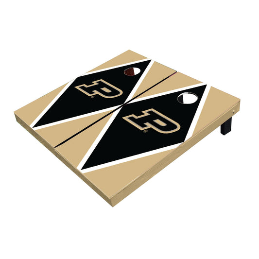Purdue Boilermakers Black And Gold Matching Diamond Cornhole Boards
