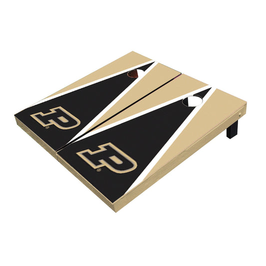 Purdue Boilermakers Black And Gold Matching Triangle All-Weather Cornhole Boards
