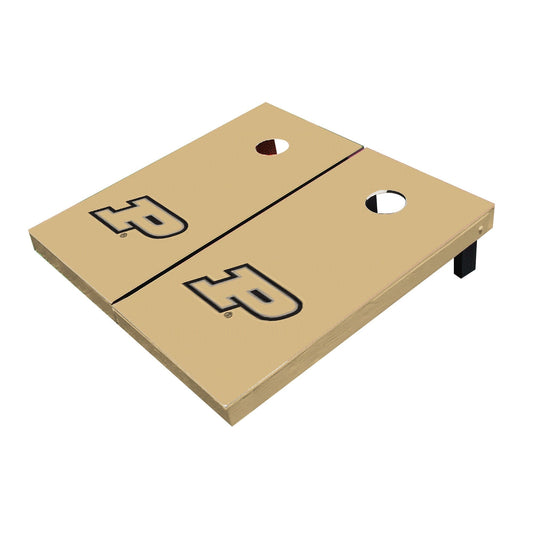 Purdue Boilermakers Gold Matching Solid All-Weather Cornhole Boards