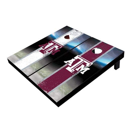 Texas A&M Aggies Field Long Stripe Alternating All-Weather Cornhole Boards