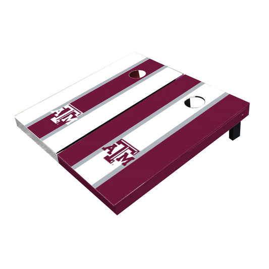 Texas A&M Aggies Alternating Long Stripe All-Weather Cornhole Boards