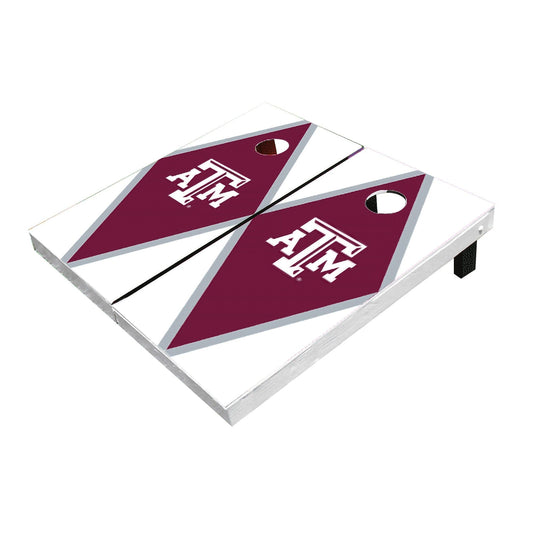 Texas A&M Aggies Maroon and White Matching Diamond All-Weather Cornhole Boards
