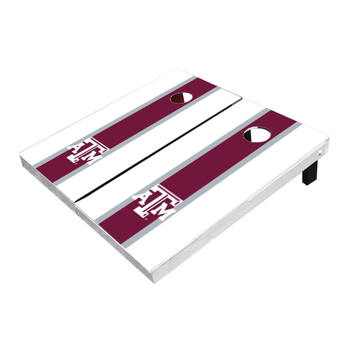 Texas A&M Aggies Maroon and White Matching Long Stripe All-Weather Cornhole Boards