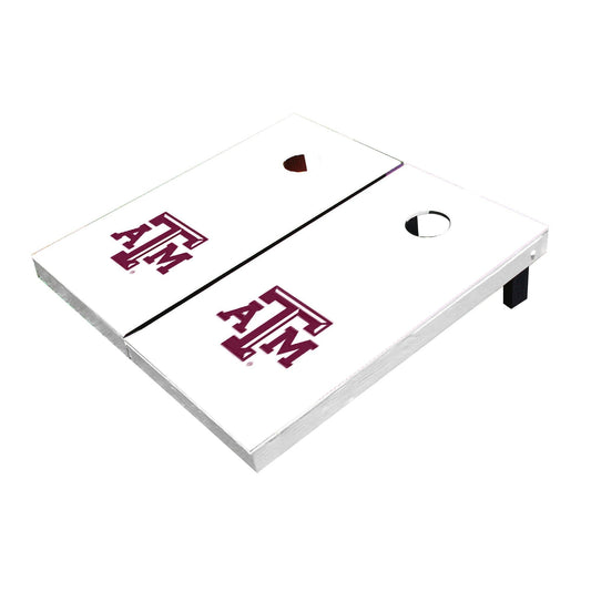 Texas A&M Aggies White Matching Solid Cornhole Boards