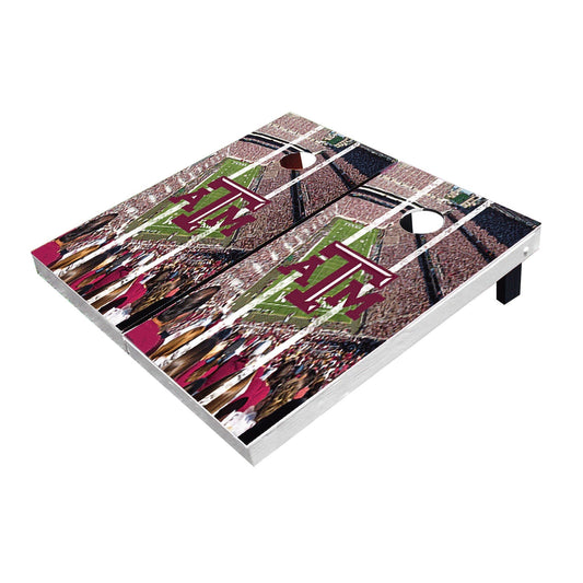Texas A&M Aggies Stadium Long Stripe All-Weather Cornhole Boards