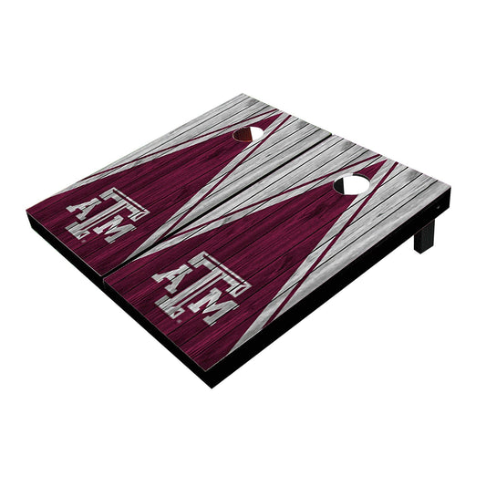 Texas A&M Aggies Maroon and White Matching Triangle Cornhole Boards